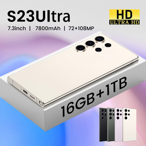 Hot bán gốc New S23 siêu 7.3 inch 16GB + 1TB Android chơi game 5 gam điện thoại di động mở khóa điện thoại di động với Stylus 16GB RAM - Product Image 5