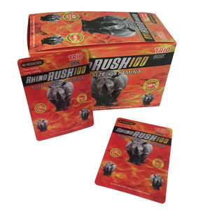 Pillole aumentare la libido booster rhnio 17 resistenza energia 3d carta della bolla naturale valorizzazione di sesso maschile 3d 5d lenticolare - Product Image 4