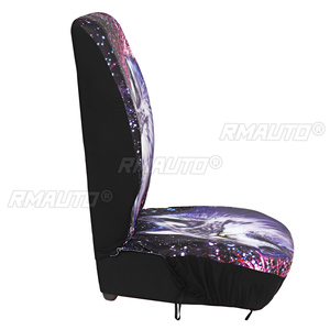 7 housses de siège de voiture 3D en forme de loup, plus épaisses, universelles, protection intégrale, coussin élastique, accessoires intérieurs pour voiture - Product Image 4