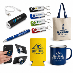 Office Welcome Merchandise Set Power Bank Phone Grip Custom Branded Digital Printed Portable Promotional Party Supplies - Product Image 1