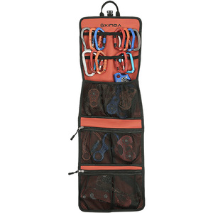 Bolsa de almacenamiento para equipo de escalada Xinda, malla de nailon de 22,5x27 cm con bolsillos con cremallera para acceso rápido y organización segura del equipo - Product Image 2