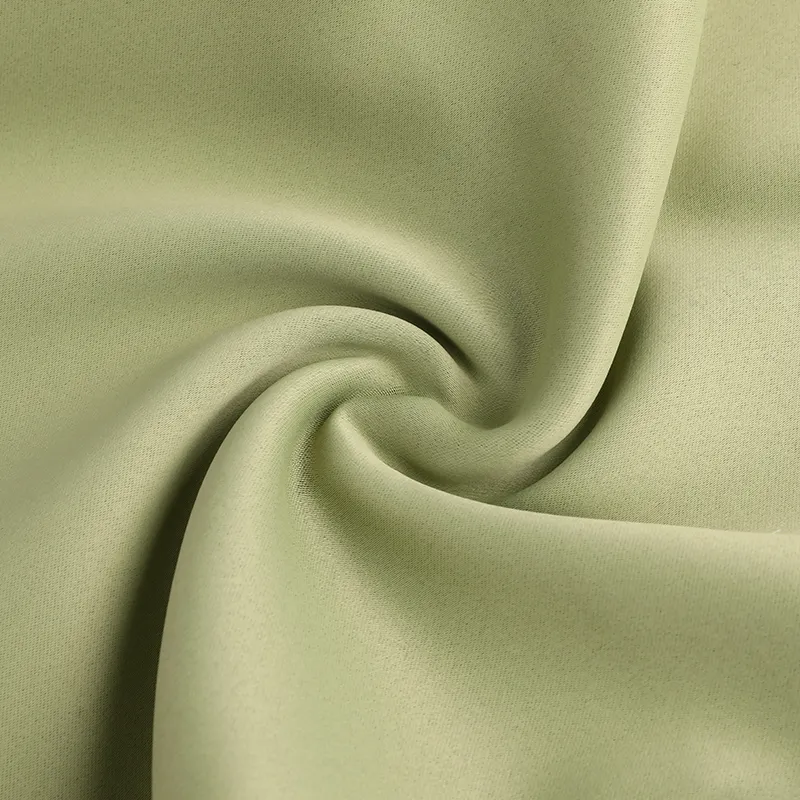 100 Polyester tùy chỉnh tráng dịch vụ rèm vải đen ra kháng khuẩn rèm vải
