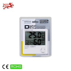 सबसे अच्छा घर मौसम स्टेशन अलार्म घड़ी आर्द्रतामापी उच्च सटीकता वायरलेस थर्मामीटर - Product Image 2