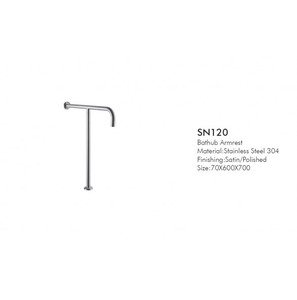 Tay Cầm Bồn Tắm Chống Trượt Chất Lượng Cao Tay Vịn Bằng Thép Không Gỉ Tay Vịn Phòng Tắm Tay Vịn An Toàn Cho Người Cao Tuổi Tàn TậT - Product Image 3