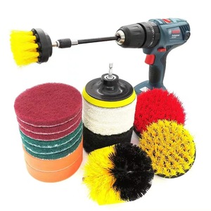 Juego de cepillos de pulido multifuncionales para taladro eléctrico, limpieza del hogar, cerdas de nailon, mango de plástico PP, 50 mm de ancho - Product Image 5