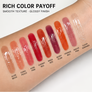 Organic Non-stick Cup double-ended personal <b>lip</b> gloss in skinny tubes for Party Makeup Private Label - Product Image 2