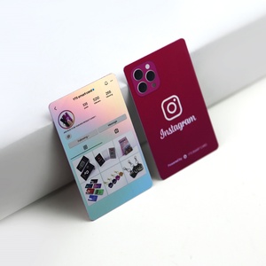 Cartes cadeaux en plastique personnalisées imprimées pour les entreprises, avec code QR, RFID, NFC, pour les médias sociaux et les avis Google - Product Image 6