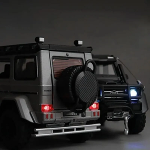 รถโมเดล BRA-BUS G550 4x4 ผลิตจากโลหะ ขนาด 1:24 รถ SUV หรูหราแบบออฟโรด ของสะสม ตกแต่งภายในอย่างละเอียด ขนาด 208 ซม. ขับเคลื่อนด้วยแรงเสียดทาน - Product Image 2