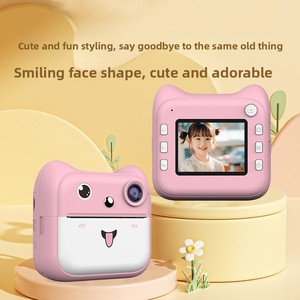 Phomemo Kids Instant <b>Print</b> <b>Camera</b> 2.0 Inch Screen Full HD CMOS Kids <b>Camera</b> with AI Beautification Pink Blue Models - Product Image 3