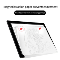 Table à dessin LED Pad Craft Tattoo TracingPad A2 A3 A4 Copying Board Light Box,Animation Tattoo Lighting and CT Scanning