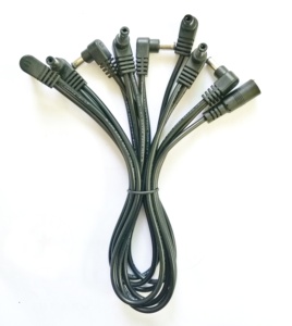 Cable de cables de <span class=keywords><strong>cadena</strong></span> de margaritas de 8 vías para pedal de efectos de guitarra 2, 3, 4, 5, 6 u 8 vías Fuente de alimentación CC <span class=keywords><strong>9V</strong></span> - Product Image 5