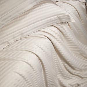 Edredón de Jacquard a rayas de satén para las cuatro estaciones, funda de edredón, sábanas blancas, juego de cama de seda lavada de cuatro piezas para el hogar y el Hotel - Product Image 5