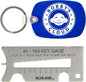 5 trong 1 Key Gauge <span class=keywords><strong>Multitool</strong></span> cho kwikset chủ schlage weslock weise - Product Image 5