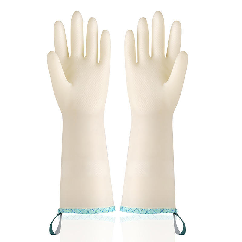 32cm household nitrile rubber (green edging with hook)