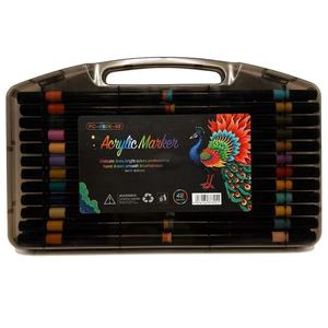 Acrylic Marker 48 Colors Soft Tip Art Pen Set For Drawing And Painting - Product Image 1