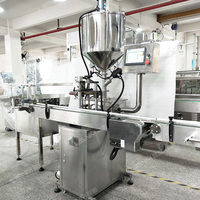 Machine de remplissage de pâte à haute viscosité remplisseur à température constante cire pour cheveux bâton trémie cosmétiques Lotion Machine de remplissage 45L