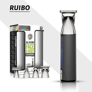 Manscape râu tông đơ cho nam giới bóng Máy cạo râu mũi tóc cắt điện dao cạo tóc Cắt cho nam giới 5 in1 người đàn ông của grooming Kit - Product Image 1