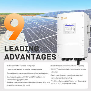 Solis S6-EH3P(8-15)K02-NV-YD-L Hybride Zonne-Omvormers Energieopslagsysteem Drie Fase Laagspanning 8kw 15kw Bereik Li-Ion - Product Image 3