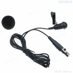 Khuyến Mãi ME4 Cardioid Tie Clip Lavalier Ve Áo Microphone Mini XLR TA4F TA3F Cho AKG <span class=keywords><strong>Samson</strong></span> ULX SLX Máy Phát Không Dây - Product Image 5