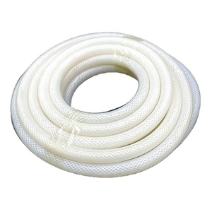 Tubo de silicona de grado alimenticio trenzado personalizado, manguera de silicona curada con platino, manguera de goma reforzada trenzada - Product Image 1