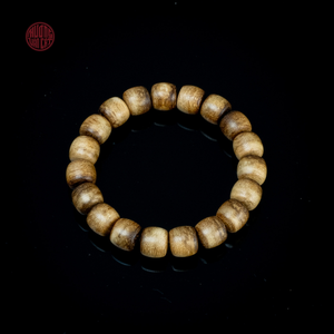 สร้อยข้อมือไม้ agarwood 10มม. ลูกปัดกลมแบบ1ของแท้สำหรับการทำสมาธิและการสวมใส่ในชีวิตประจำวัน - Product Image 2