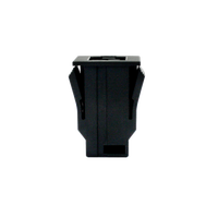 Bouton de fermeture de porte à poussoir en plastique, interrupteur à poussoir pour ouvrir et fermer, loquet à poussoir, bouton de loquet de porte, serrure de porte