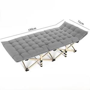 Lit de Repos Pliant Simple au Design Moderne avec Cadre en Métal pour Bureau, Salon ou Compagnon de Camping en Plein Air - Product Image 6