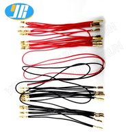 Pièces détachées pour borne d'arcade : Faisceau de câbles de raccordement Daisy Chain avec bornes 2,8 mm, 20 LED lumineuses pour bouton d'arcade