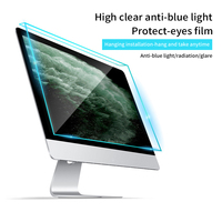 Neuankömmling Acryl Displays chutz folie Anti Blaulicht Hängende Installation schutz für Desktop oder TV