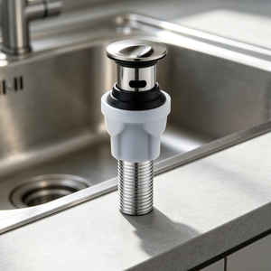 KAWAL Robinet de <span class=keywords><strong>lavabo</strong></span> escamotable en acier inoxydable et cuivre, style moderne et minimaliste, avec garantie d'un an - Product Image 5