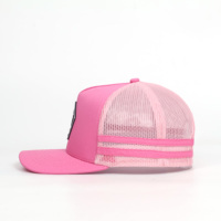 Casquette de baseball 5 panneaux personnalisée de haute qualité avec logo personnalisé et patch en caoutchouc pour fête de mariage