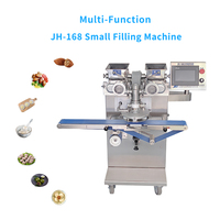 La machine à farcir automatique multifonctionnelle mini peut être utilisée pour faire des boulettes de fromage, des pommes de terre au chanvre, des pains vapeur, etc.