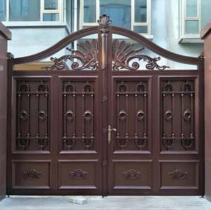 <span class=keywords><strong>ประตู</strong></span>อลูมิเนียมแบบอาร์ตสูง6ฟุตสำหรับบ้านพักสุดหรูและลานบ้าน<span class=keywords><strong>รั้ว</strong></span>โลหะ - Product Image 2