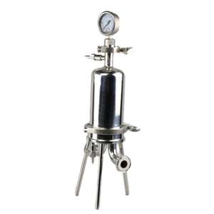 Sistem Filtrasi Cairan Kimia Halus Baja Tahan Karat 304 Filter Membran Mikro Filter Mikro Saniter - Product Image 1