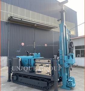 เครื่องเจาะดินแบบเคลื่อนที่ได้ UNIQUE 600m Core Drill Rig  สำหรับเจาะบ่อน้ำ  แบบติดตั้งบนรถตีนตะขาบ - Product Image 5