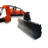 Niveleuse à haute efficacité, personnalisée en usine, entraînée par tracteur, largeur de travail de 3000 mm, niveleuse agricole complète
