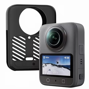 HONGDAK Coque en silicone au <span class=keywords><strong>prix</strong></span> le plus bas pour caméra DJI <span class=keywords><strong>OSMO</strong></span> 360, protection de corps avec capuchon d'objectif, accessoires de protection en caoutchouc silicone - Product Image 2