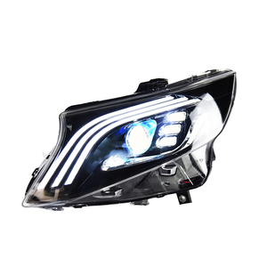 Conjunto de Faros Delanteros para Benz <span class=keywords><strong>Vito</strong></span> W447, Actualización Estilo Maybach, Lente de Proyector LED, Faros Delanteros para Auto, Accesorios Plug and Play - Product Image 1