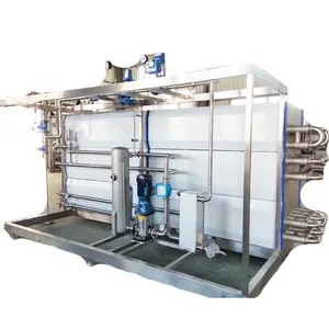 1.5t/h Pasteurised Tubular Milk Sterilizer Machine