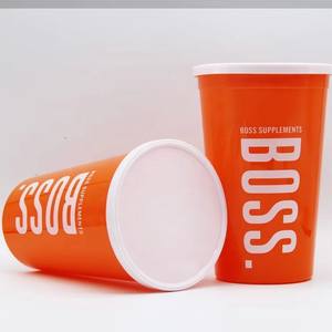Vaso Reutilizable de Plástico <span class=keywords><strong>BOSS</strong></span> de 20 oz para Café, Cerveza, Té, Bodas, Cumpleaños, Batidos de Proteínas, Canadá - Product Image 1