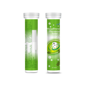 OEM Private Label Food Grade ISO9001 Certified Customized <b>Mouthwash</b> Effervescent <b>Tablets</b> - Product Image 1