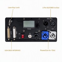 Luz Láser RGB de 10W a Todo Color para Bodas, Banquetes, Fiestas, Animación de Escenarios, ILDA DMX512, Club, DJ, 30Kpps, Directo de Fábrica