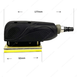 Lijadora Neumática de Perfil Recto de 6000 RPM para Madera/Metal, Pulidora de Muebles, Lijadora Cuadrada para Papel de <span class=keywords><strong>Lija</strong></span> de 6000 RPM para Madera - Product Image 3