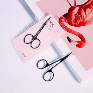 2023 העליון המוכר נירוסטה ישר טיפול אישי ריסים ריסים גבות זמירה איפור מיני רקמה מיני מספריים - Product Image 4