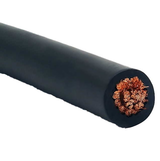 0.6kV Copper Rubber Insulated Single Core Cable 25mm²  High Resistance Heavy Duty Flexible Wire for Outdoor Equipment