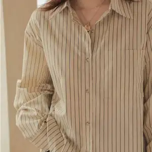 Women Shirts 2024 Blouse Top Long Sleeve Casual striped Turn-down Collar OL Style Women Loose Blouses