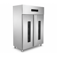 Armoire de désinfection à double porte, armoire de désinfection haute température 125°C à air chaud numérique pour la vaisselle de cantine