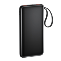 Batterie externe portable grande capacité avec affichage numérique, charge rapide PD22.5W, 10000-30000mAh, avec cordon pour téléphones – Offre Spéciale
