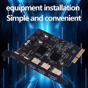 TISHRIC USB <span class=keywords><strong>3</strong></span>.<span class=keywords><strong>2</strong></span> 扩展卡 GEN2 10Gbps PCI-E 4X 适配器 <span class=keywords><strong>3</strong></span> 端口 TYPE-C+<span class=keywords><strong>2</strong></span> 端口 USB <span class=keywords><strong>3</strong></span>.<span class=keywords><strong>2</strong></span> 雅硕 ASM3142 芯片 - Product Image 6