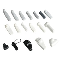 Capteurs antivol, nouvelle technologie, mini-étiquettes carrées en plastique ABS, protection antivol pour supermarchés, alarmes d'étiquettes RF 8,2 MHz